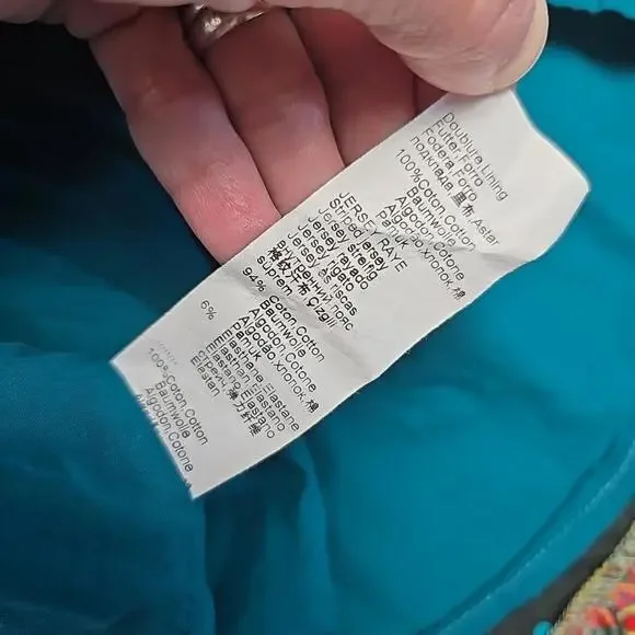 Catimini Toddler Girl Dress 4/104 Boho Style Floral Cotton Zip Back - Picture 12 of 15